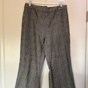 Flare Plaid Business Pants